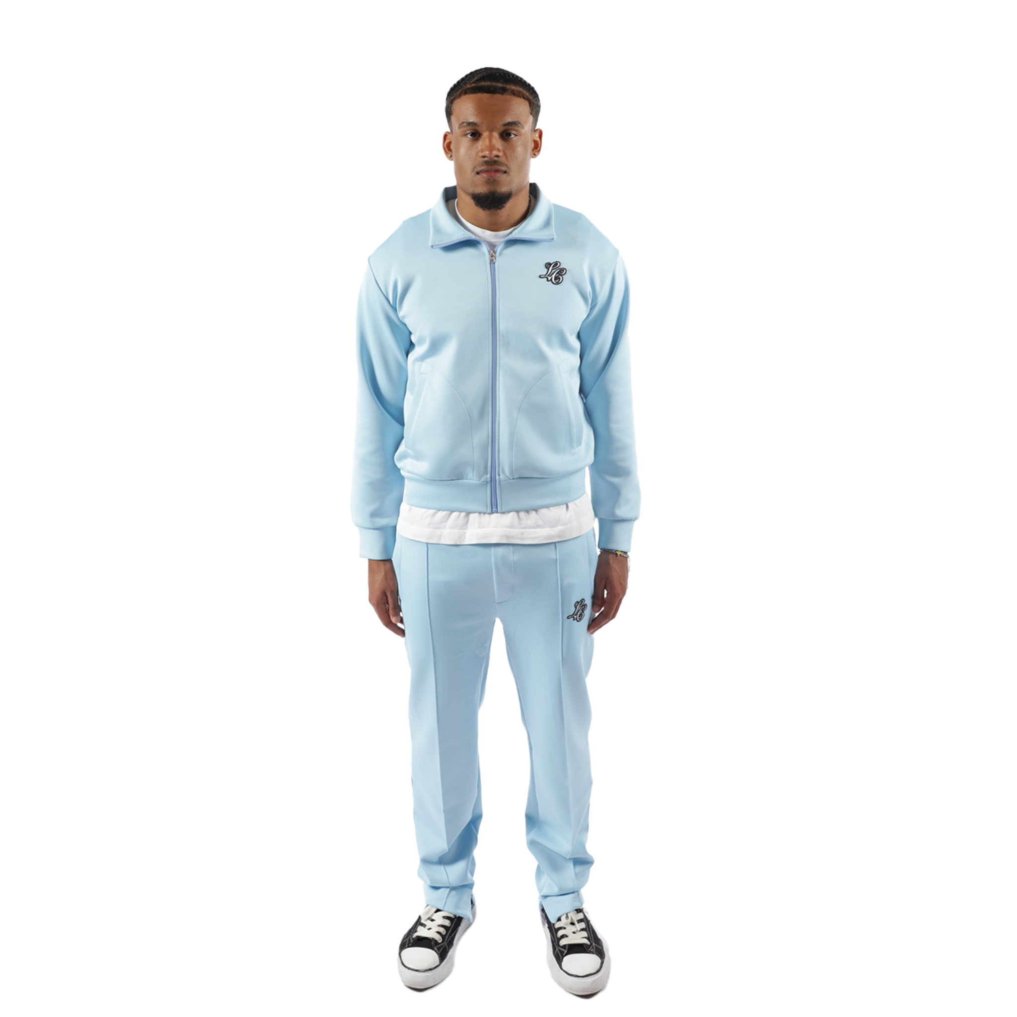 ZIP-UP JACKET BABY BLUE