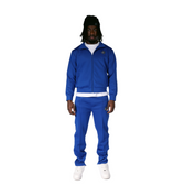 ZIP-UP JACKET BLUE