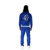 ZIP-UP JACKET BLUE