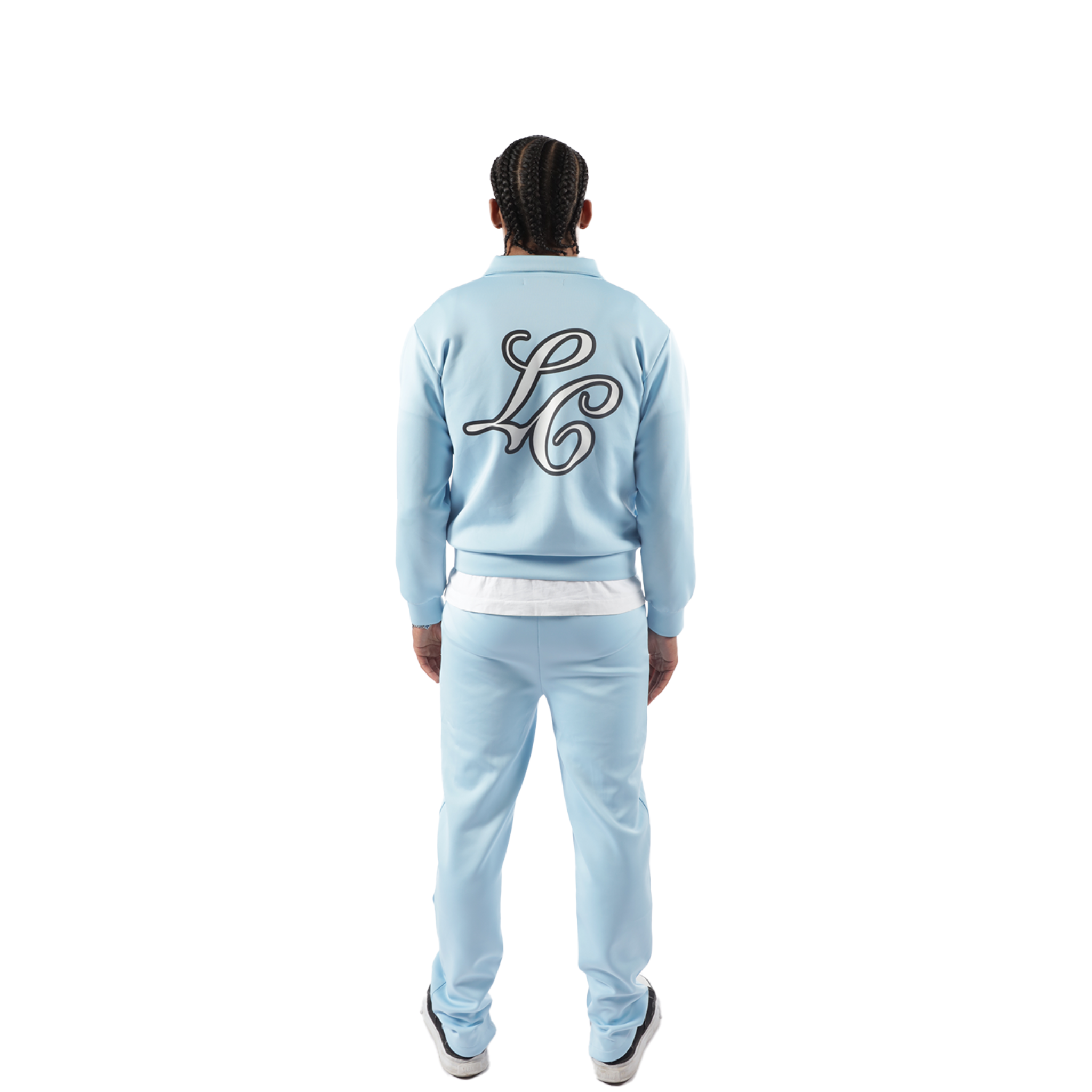 ZIP-UP JACKET BABY BLUE